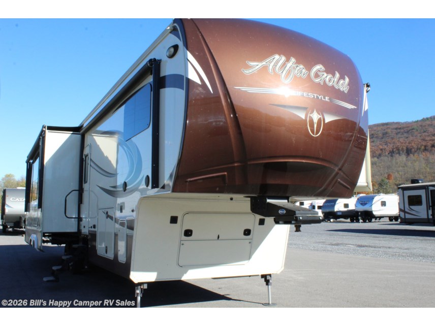 Alpha Gold Rv 2016 Lifestyle Luxury RV Alfa Gold 3905SH Motorcycle