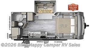 2023 Forest River Rockwood Mini Lite 2205S - Used Travel Trailer For Sale by Bill's Happy Camper RV Sales in Mill Hall, Pennsylvania