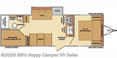 2020 Shasta Oasis 25RS - Used Travel Trailer For Sale by Bill's Happy Camper RV Sales in Mill Hall, Pennsylvania features TV Antenna, LP Detector, LED Lights, Pantry, Cable Prepped