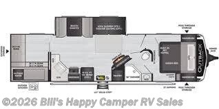 2022 Keystone Outback Ultra-Lite 302UBH - Used Travel Trailer For Sale by Bill's Happy Camper RV Sales in Mill Hall, Pennsylvania