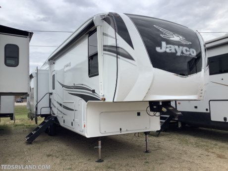 &lt;p&gt;&lt;strong&gt;This rear entertainment fifth wheel is a nice layout!&lt;/strong&gt;&lt;/p&gt;
&lt;p&gt;&lt;strong&gt;Features Include:&lt;/strong&gt;&lt;/p&gt;
&lt;ul&gt;
&lt;li&gt;&lt;strong&gt;Customer Value Package&lt;/strong&gt;&lt;/li&gt;
&lt;li&gt;&lt;strong&gt;Luxury Package&lt;/strong&gt;&lt;/li&gt;
&lt;li&gt;&lt;strong&gt;Four Star Handling Package&lt;/strong&gt;&lt;/li&gt;
&lt;li&gt;&lt;strong&gt;Solar Prep&lt;/strong&gt;&lt;/li&gt;
&lt;li&gt;&lt;strong&gt;Standard Camping Package&lt;/strong&gt;&lt;/li&gt;
&lt;li&gt;&lt;strong&gt;Residential Fridge&lt;/strong&gt;&lt;/li&gt;
&lt;li&gt;&lt;strong&gt;Observation System Prep&lt;/strong&gt;&lt;/li&gt;
&lt;li&gt;&lt;strong&gt;Tinted Safety Glass Windows&lt;/strong&gt;&lt;/li&gt;
&lt;li&gt;&lt;strong&gt;Roof Ladder&lt;/strong&gt;&lt;/li&gt;
&lt;li&gt;&lt;strong&gt;Free Standing Dinette &amp;amp; Chairs&lt;/strong&gt;&lt;/li&gt;
&lt;li&gt;&lt;strong&gt;King Bed&lt;/strong&gt;&lt;/li&gt;
&lt;/ul&gt;
&lt;p&gt;&lt;strong&gt;Please feel free to call our sales staff with any other questions you may have!!&lt;/strong&gt;&lt;/p&gt;