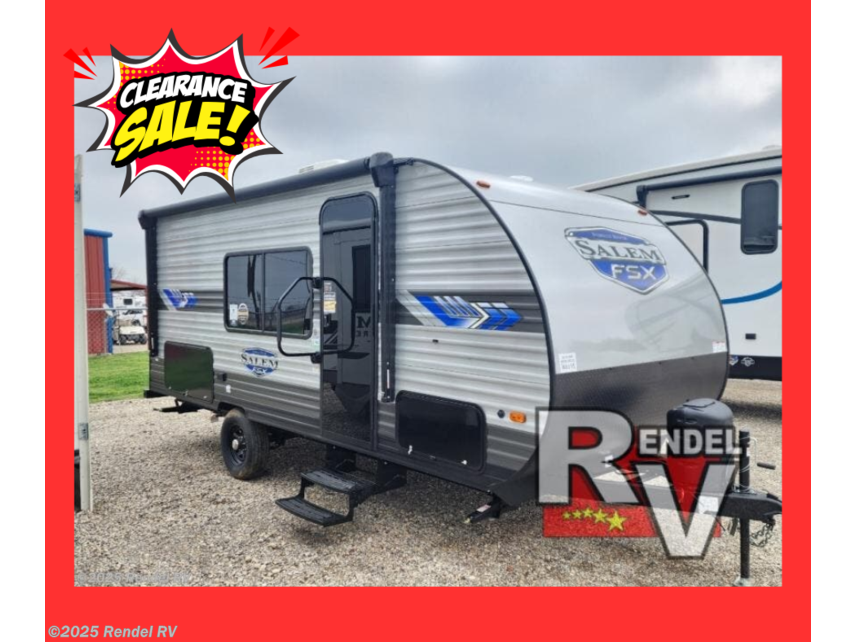 New 2024 Forest River Salem FSX 179DBK available in  Rice, Texas