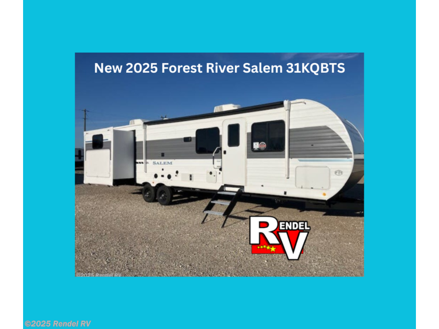 New 2025 Forest River Salem 31KQBTS available in  Rice, Texas