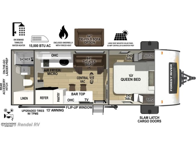 2026 Forest River R-Pod RPT207-80