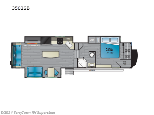 2022 Heartland Bighorn 3502SB - New Fifth Wheel For Sale by TerryTown RV Superstore in Grand Rapids, Michigan