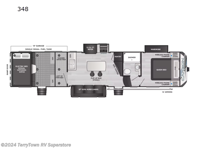 2022 Keystone Carbon 348 - New Toy Hauler For Sale by TerryTown RV Superstore in Grand Rapids, Michigan