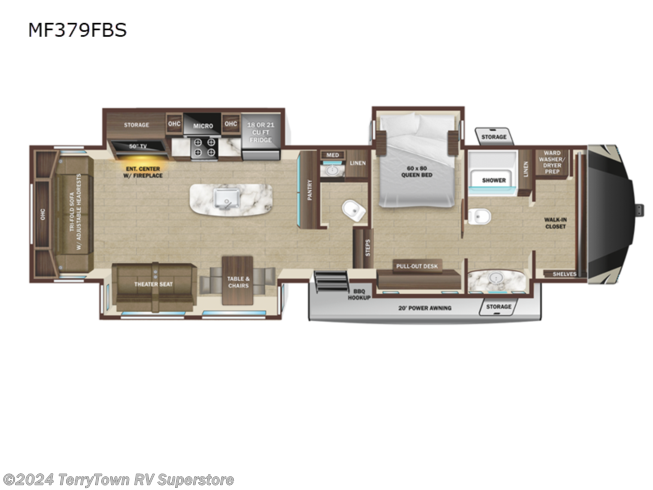 2023 Highland Ridge Mesa Ridge 379FBS - New Fifth Wheel For Sale by TerryTown RV Superstore in Grand Rapids, Michigan