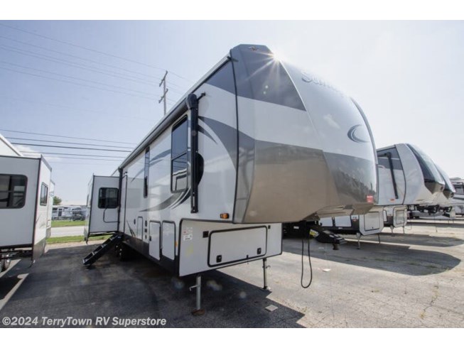 New 2023 Forest River Sandpiper 3660MB available in Grand Rapids, Michigan