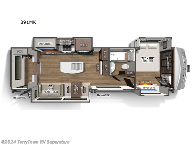 2023 Palomino River Ranch 391MK - New Fifth Wheel For Sale by TerryTown RV Superstore in Grand Rapids, Michigan
