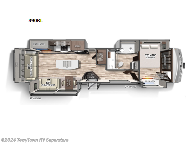 2023 Palomino River Ranch 390RL - New Fifth Wheel For Sale by TerryTown RV Superstore in Grand Rapids, Michigan