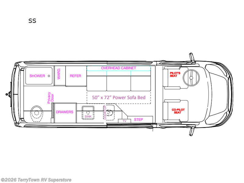 2023 Chinook Bayside SS - New Class B For Sale by TerryTown RV Superstore in Grand Rapids, Michigan