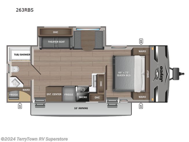 2023 Jayco Jay Flight 263RBS - New Travel Trailer For Sale by TerryTown RV Superstore in Grand Rapids, Michigan