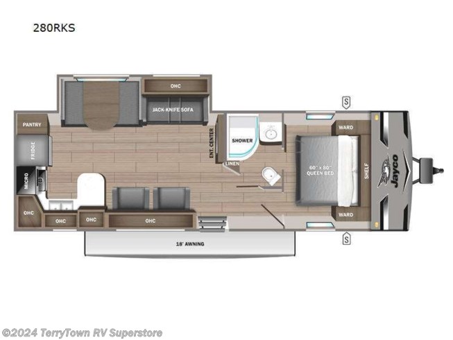 2023 Jayco Jay Flight 280RKS - New Travel Trailer For Sale by TerryTown RV Superstore in Grand Rapids, Michigan
