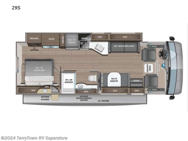 2023 Jayco Alante 29S - New Class A For Sale by TerryTown RV Superstore in Grand Rapids, Michigan