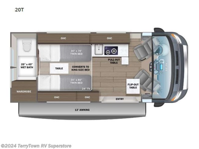 2024 Jayco Swift 20T - New Class B For Sale by TerryTown RV Superstore in Grand Rapids, Michigan
