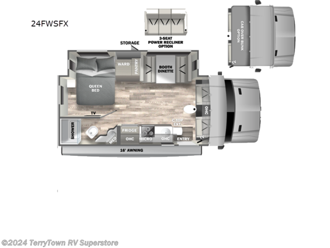 2024 Dynamax Corp isata 3 24FWSFX - New Class C For Sale by TerryTown RV Superstore in Grand Rapids, Michigan