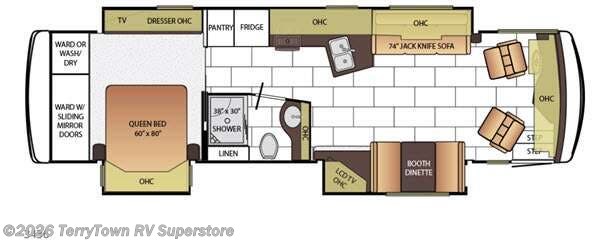 2015 Newmar Ventana LE 3436 - Used Class A For Sale by TerryTown RV Superstore in Grand Rapids, Michigan features Slideout