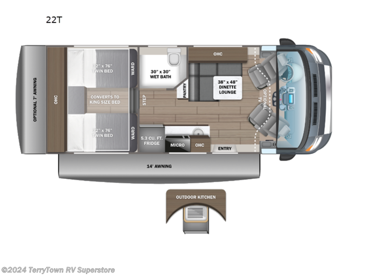 New 2025 Jayco Granite Ridge 22T available in Grand Rapids, Michigan