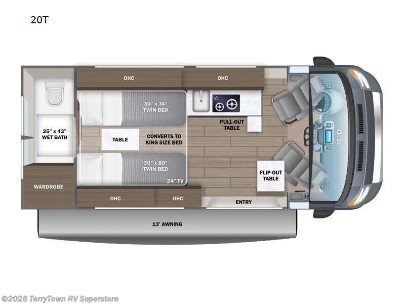 2024 Jayco Swift 20T - New Class B For Sale by TerryTown RV Superstore in Grand Rapids, Michigan