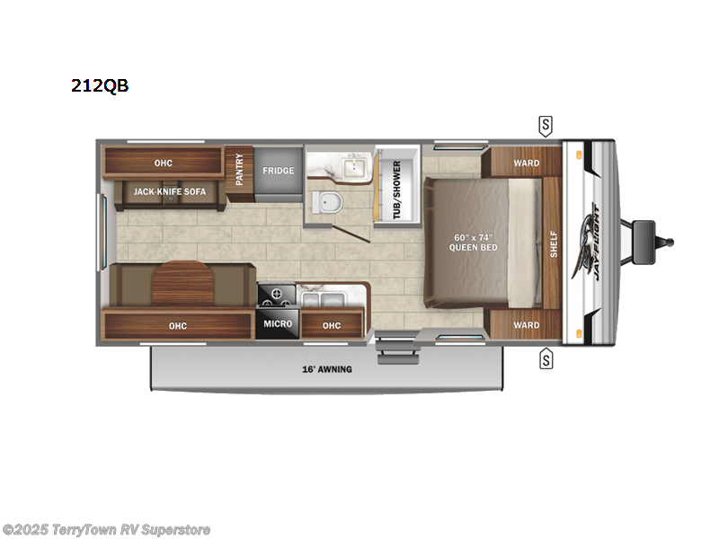2022 Jayco Jay Flight SLX 8 212QB - Used Travel Trailer For Sale by TerryTown RV Superstore in Grand Rapids, Michigan