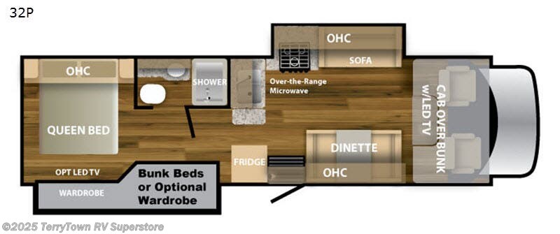 2013 Nexus Phantom 32P - Used Class C For Sale by TerryTown RV Superstore in Grand Rapids, Michigan features Slideout