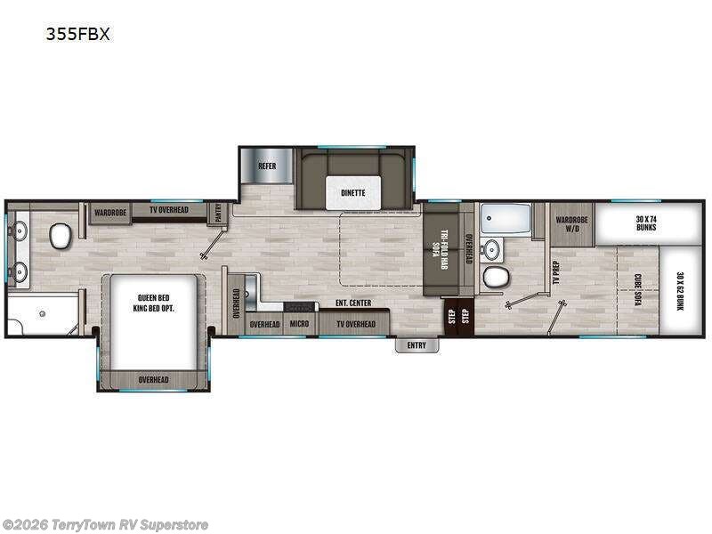 2023 Coachmen Chaparral X Edition 355FBX - New Fifth Wheel For Sale by TerryTown RV Superstore in Grand Rapids, Michigan features Slideout