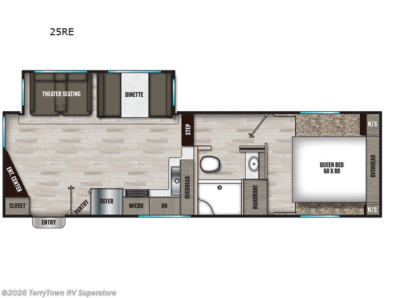 2023 Coachmen Chaparral Lite 25RE - New Fifth Wheel For Sale by TerryTown RV Superstore in Grand Rapids, Michigan features Slideout
