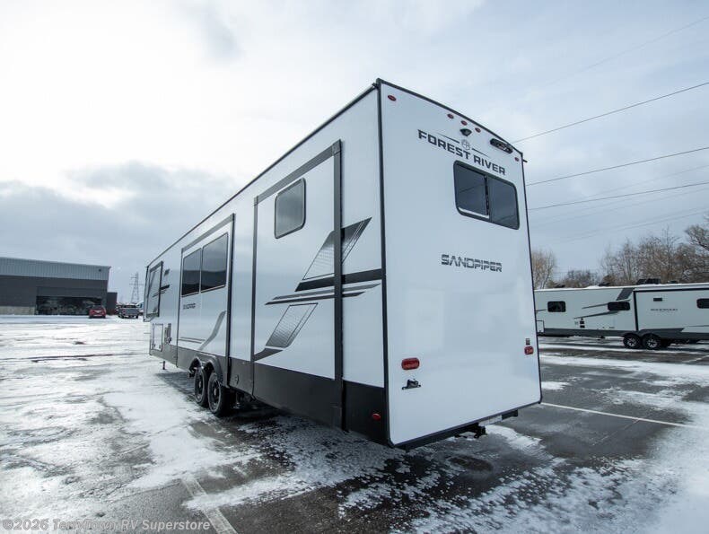 New 2026 Forest River Sandpiper 3844QUAD available in Grand Rapids, Michigan