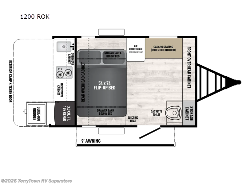 2024 Coachmen Clipper ROK 12000 - Used Travel Trailer For Sale by TerryTown RV Superstore in Grand Rapids, Michigan