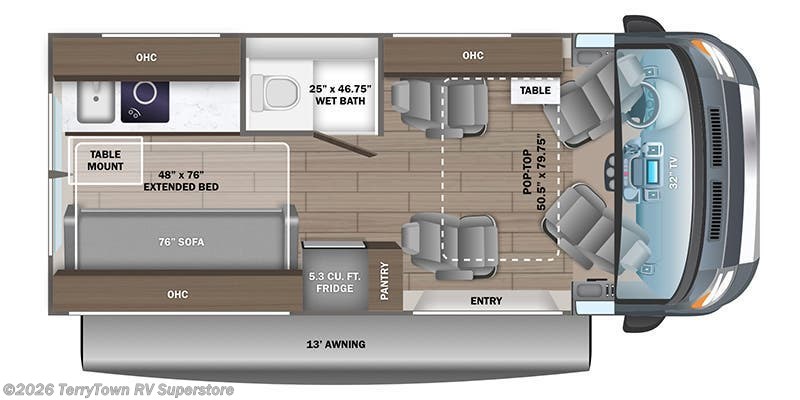 2024 Jayco Swift 20D - New Class B For Sale by TerryTown RV Superstore in Grand Rapids, Michigan