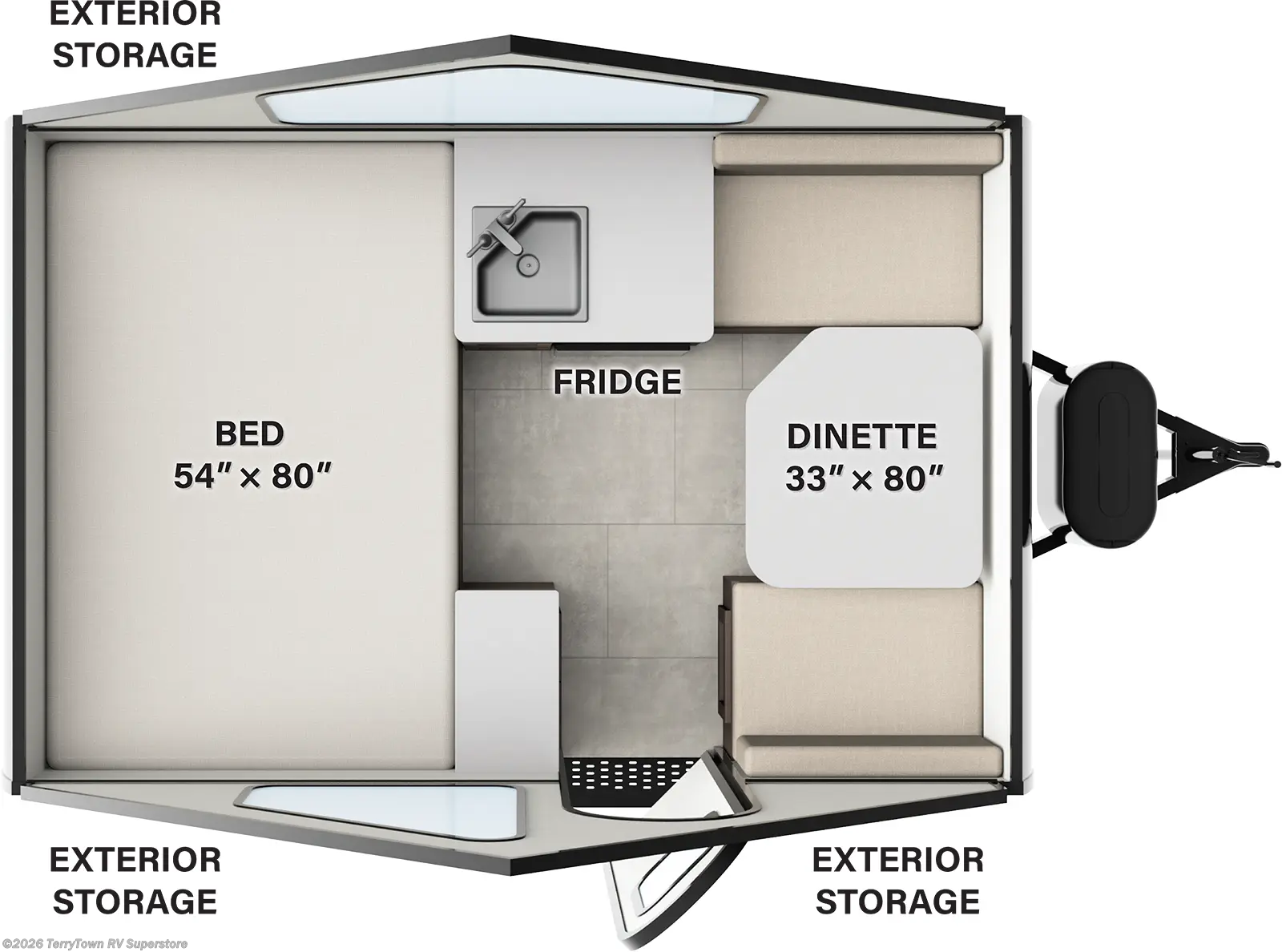 2026 Forest River Rockwood Hardside A101LE - New Popup For Sale by TerryTown RV Superstore in Grand Rapids, Michigan