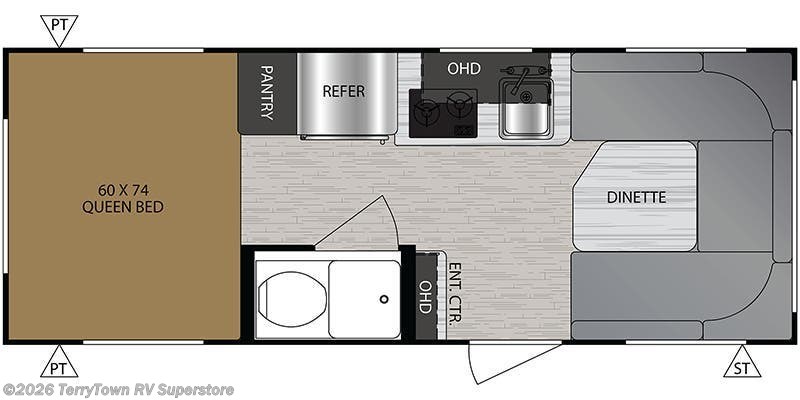 2018 Forest River No Boundaries NB16.5 - Used Travel Trailer For Sale by TerryTown RV Superstore in Grand Rapids, Michigan