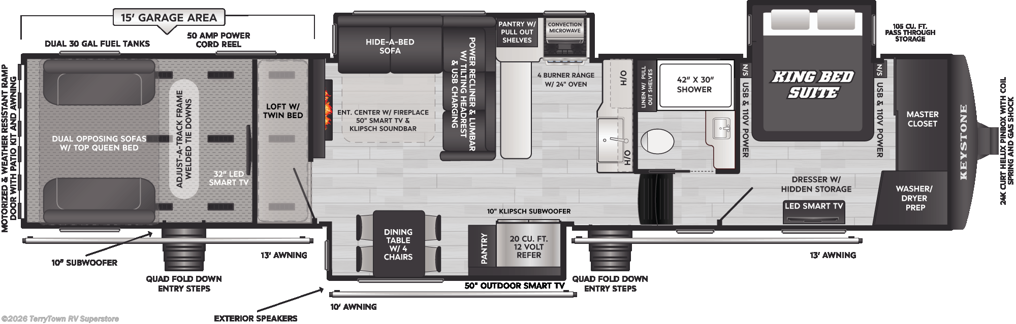 2026 Raptor 441 by Keystone from TerryTown RV Superstore in Grand Rapids, Michigan