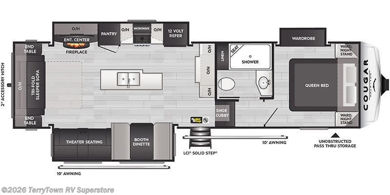 2026 Keystone Cougar Half-Ton 29RLI - New Fifth Wheel For Sale by TerryTown RV Superstore in Grand Rapids, Michigan