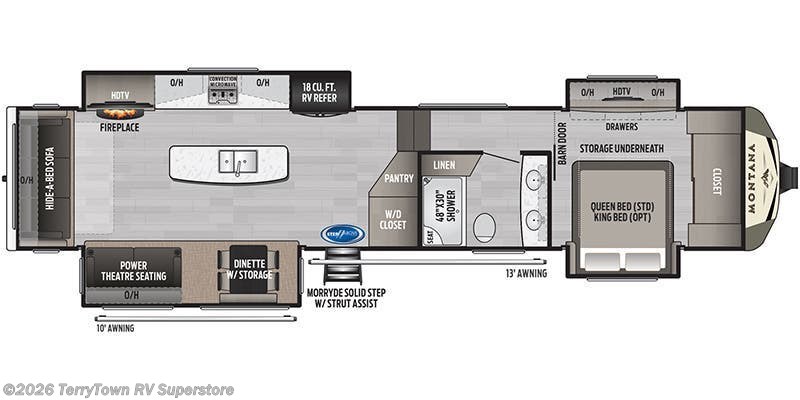 2020 Keystone Montana 3780RL - Used Fifth Wheel For Sale by TerryTown RV Superstore in Grand Rapids, Michigan