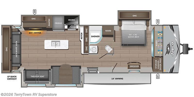 2026 Jayco Jay Flight SLX 334RTS - New Travel Trailer For Sale by TerryTown RV Superstore in Grand Rapids, Michigan