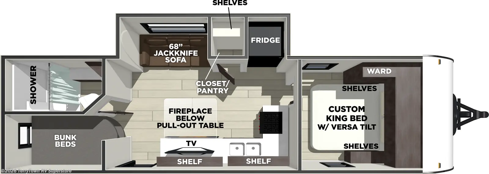 2026 Forest River Salem 260ICE - New Travel Trailer For Sale by TerryTown RV Superstore in Grand Rapids, Michigan