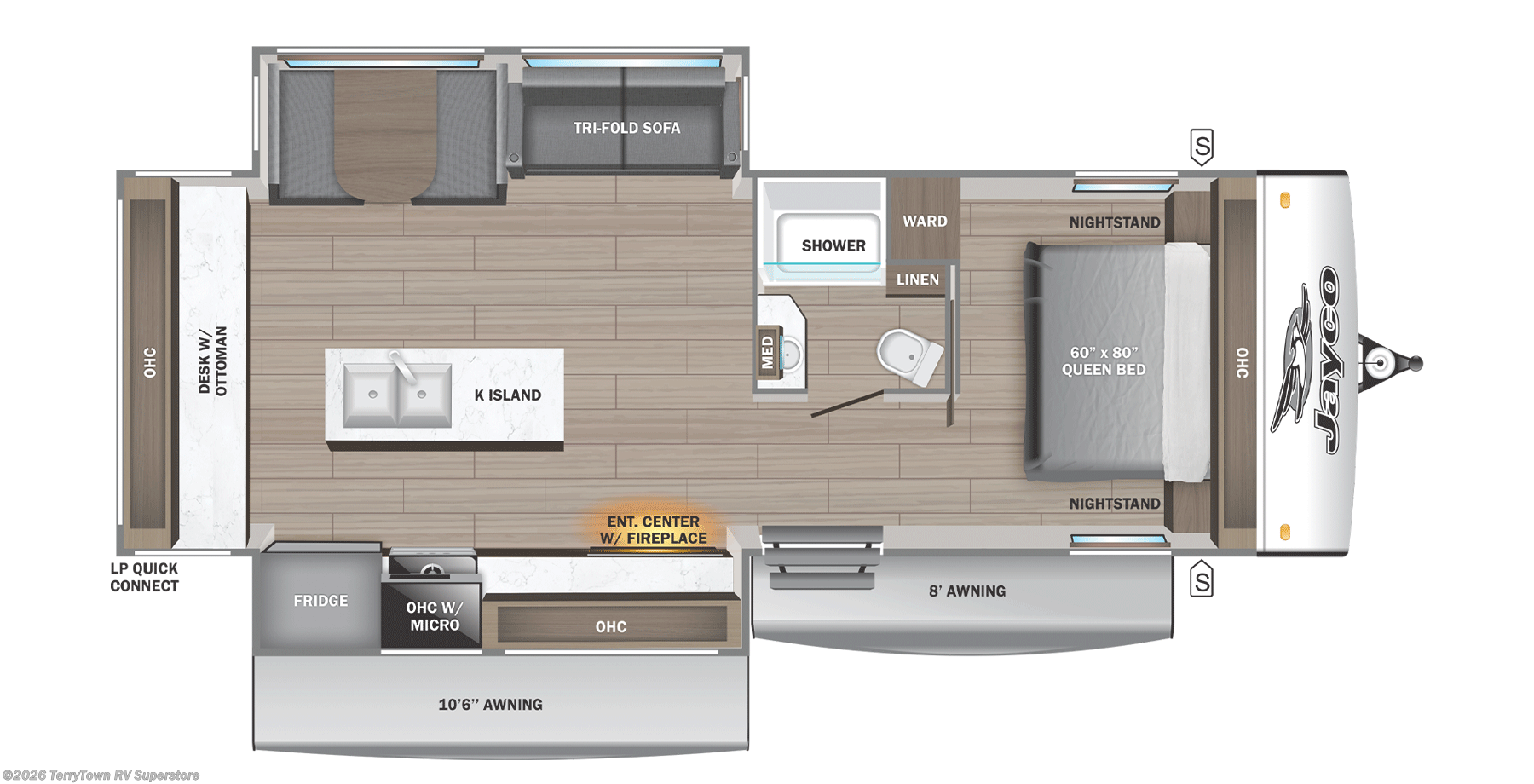2026 Jay Feather 27MK by Jayco from TerryTown RV Superstore in Grand Rapids, Michigan