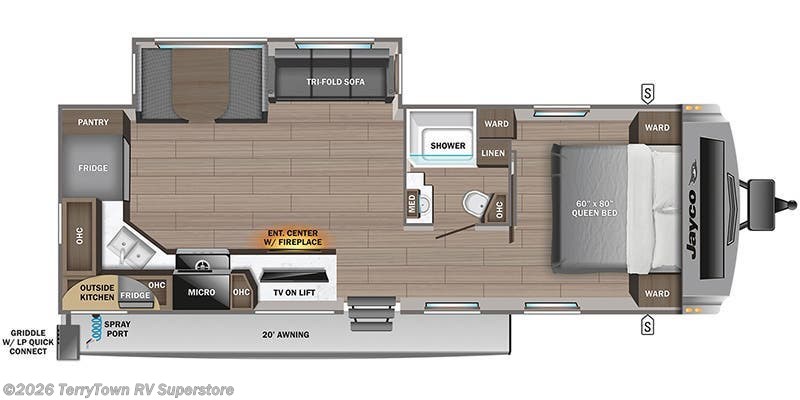 2024 Jayco White Hawk 27RK - New Travel Trailer For Sale by TerryTown RV Superstore in Grand Rapids, Michigan