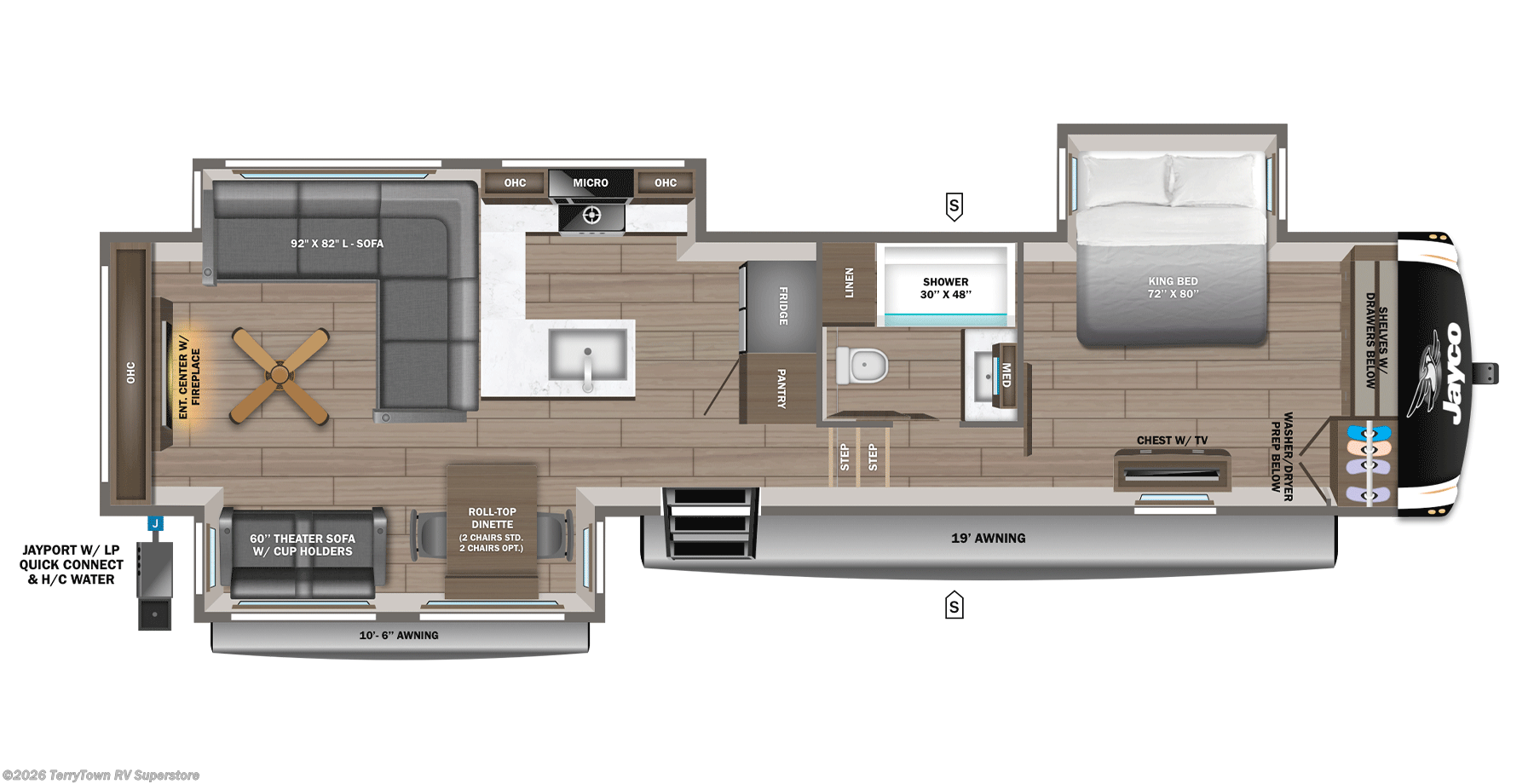 New 2026 Jayco Eagle 335LSTS available in Grand Rapids, Michigan