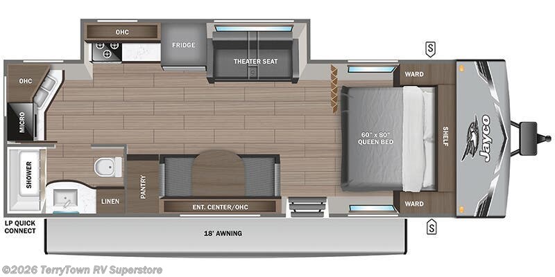 2026 Jayco Jay Flight SLX 225MLSW - New Travel Trailer For Sale by TerryTown RV Superstore in Grand Rapids, Michigan