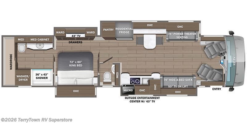 2026 Entegra Coach Anthem 44V - New Class A For Sale by TerryTown RV Superstore in Grand Rapids, Michigan