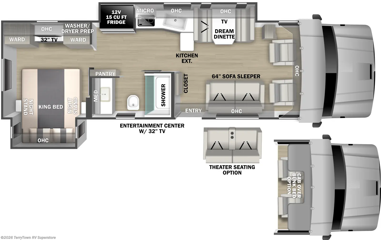 2026 Dynamax Corp Europa 32KD - New Class C For Sale by TerryTown RV Superstore in Grand Rapids, Michigan