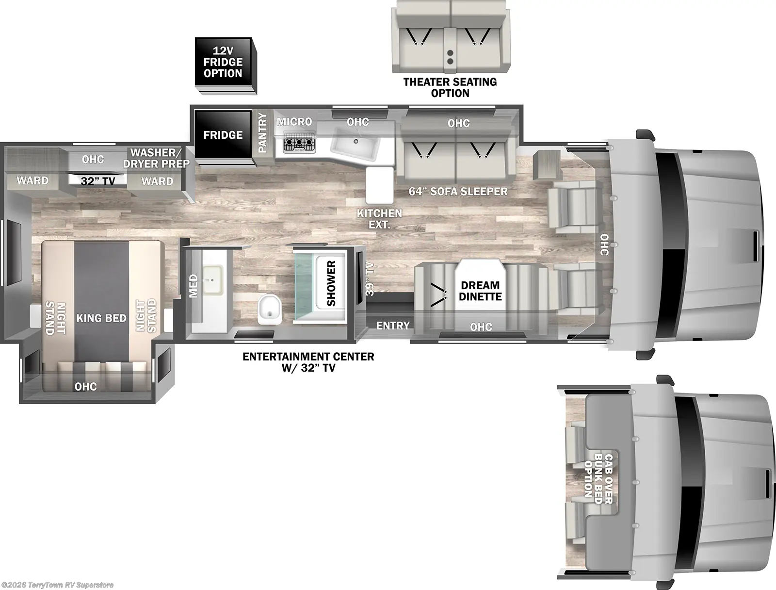2026 Europa 32KD by Dynamax Corp from TerryTown RV Superstore in Grand Rapids, Michigan
