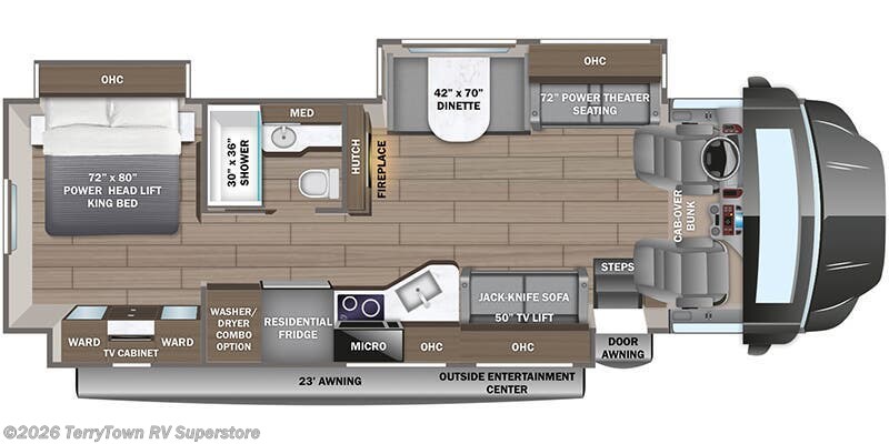 2025 Jayco Seneca 37M - New Class C For Sale by TerryTown RV Superstore in Grand Rapids, Michigan