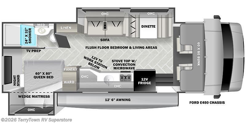 2023 Forest River Sunseeker 2550DS LE - New Class C For Sale by TerryTown RV Superstore in Grand Rapids, Michigan