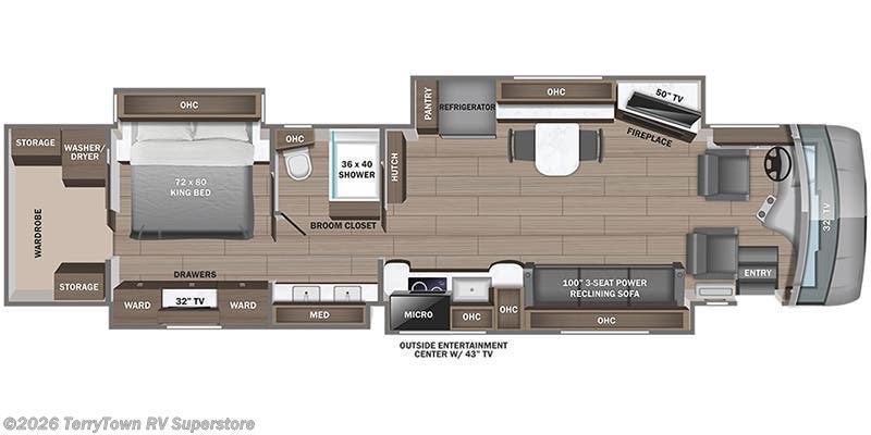 2024 Entegra Coach Cornerstone 45Z - New Class A For Sale by TerryTown RV Superstore in Grand Rapids, Michigan