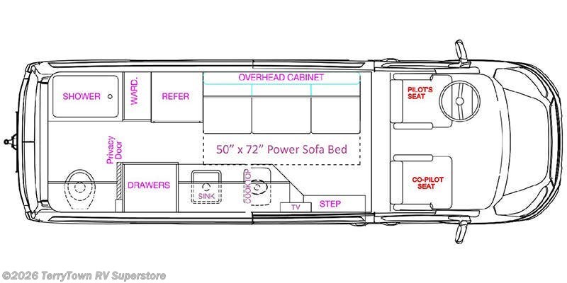 2023 Chinook Bayside SS - New Class B For Sale by TerryTown RV Superstore in Grand Rapids, Michigan