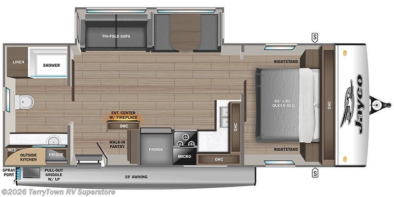 2026 Jayco Jay Feather 25RB - New Travel Trailer For Sale by TerryTown RV Superstore in Grand Rapids, Michigan