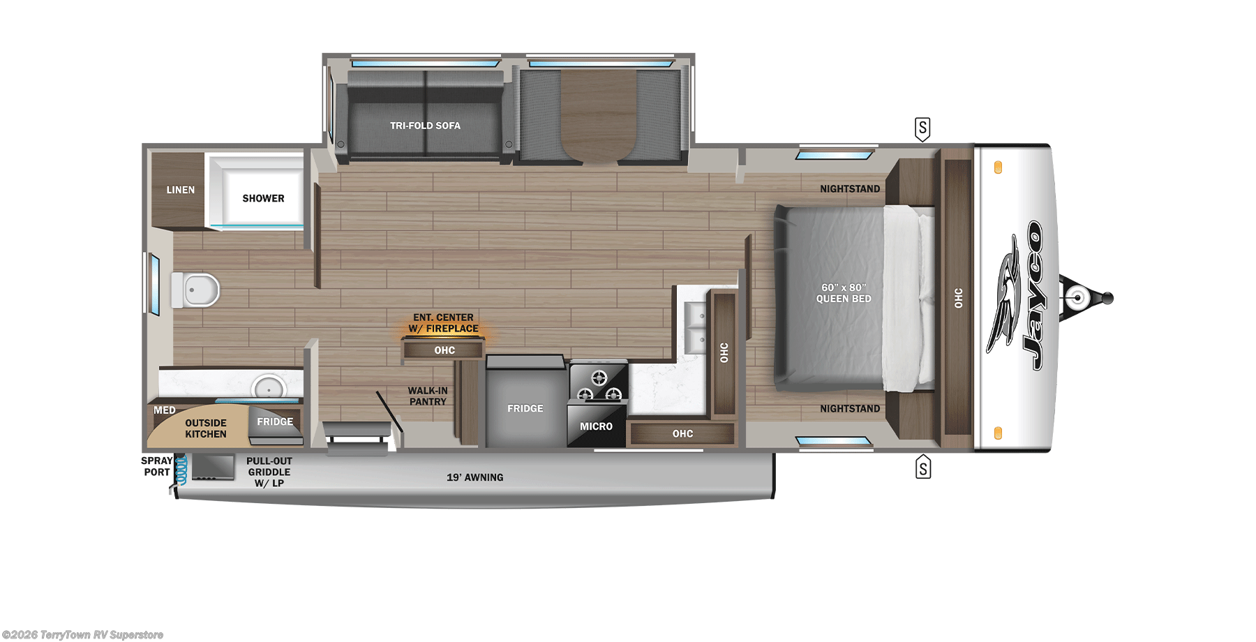 2026 Jay Feather 25RB by Jayco from TerryTown RV Superstore in Grand Rapids, Michigan